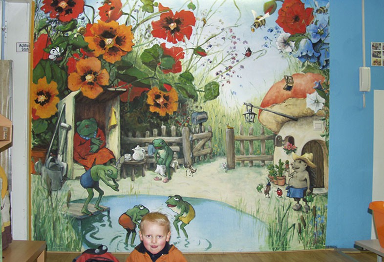 Kwast - Wandmalerei - Kindergarten