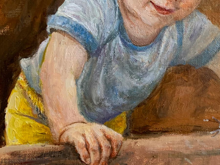 Auftragsmalerei Kwast Berlin, Portrait painting, Children's portrait
