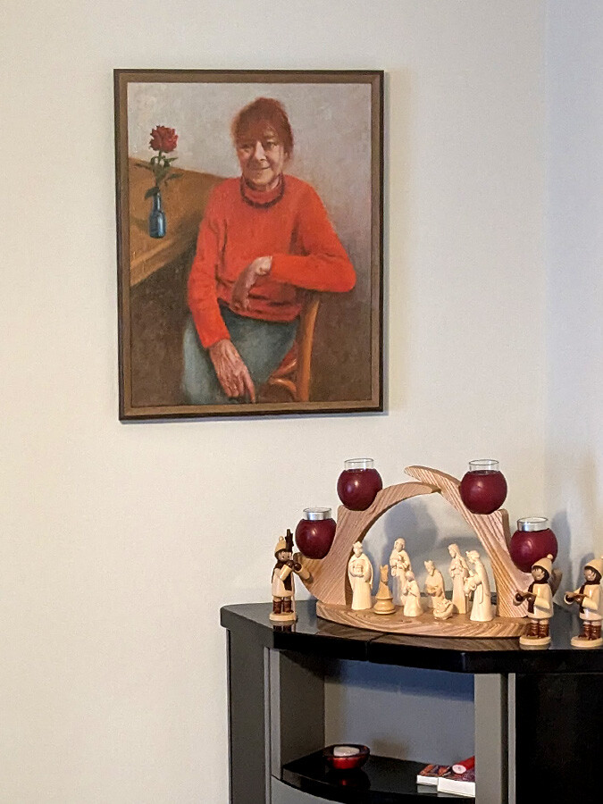 Auftragsmalerei Kwast Berlin, Porträtmalerei, Porträt einer Frau (posthum)