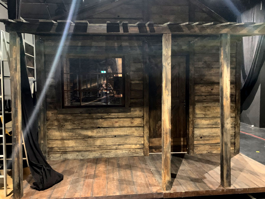 Auftragsmalerei Kwast Berlin, Theatermalerei, Volkstheater Wien "Bullet Time"