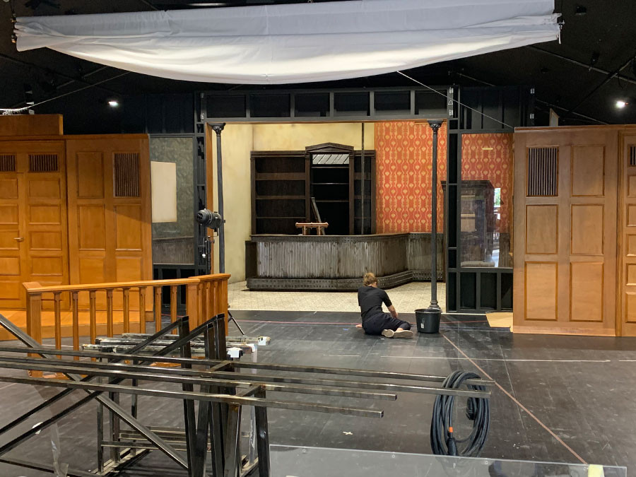 Auftragsmalerei Kwast Berlin, Theatermalerei, Volkstheater Wien