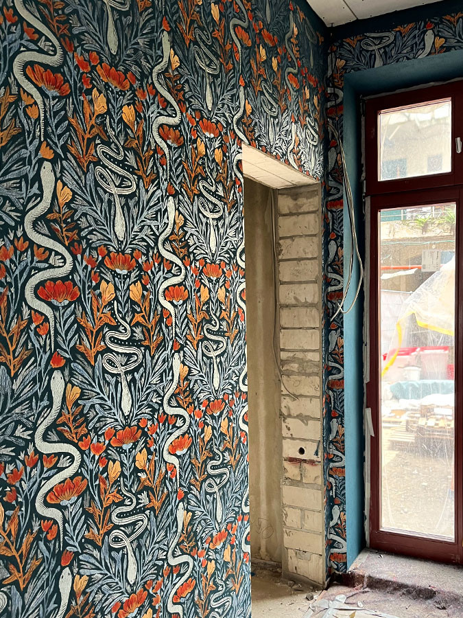 Auftragsmalerei Kwast Berlin, Wandmalerei, Klärchens Ballhaus