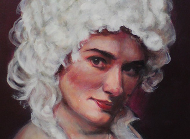Kwast - Porträtmalerei - Barockporträt einer Dame